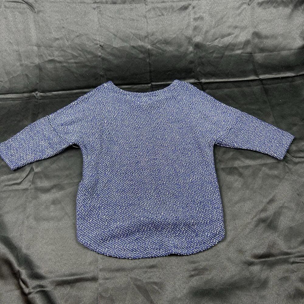 Old Navy Girls Dark Blue Silver Sparkle Knit Sweater Size‎ 6-7Y NWT